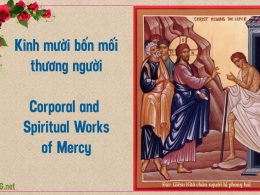 Kinh 14 mối thương người. Corporal and spiritual works of mercy.