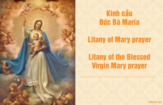 Kinh cầu Đức Bà Maria.