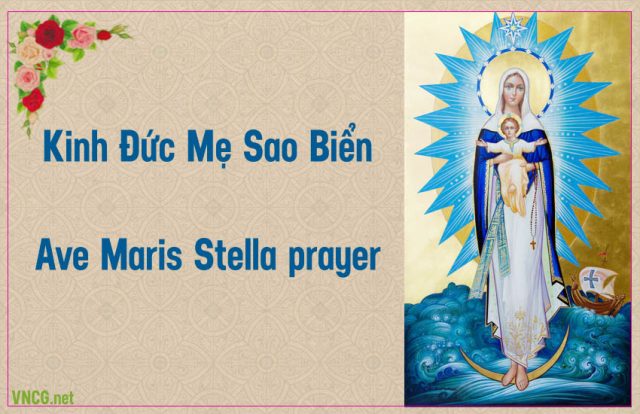 Kinh Đức Mẹ Sao Biển (kinh Ave Maris Stella).