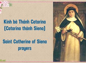 Kinh bà Thánh Catarina thành Siena (Thánh Catherine thành Siena).