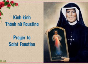 Kinh kính Thánh nữ Faustina, Lòng Chúa Thương Xót. Prayer to Saint Faustina.