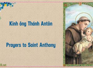 Kinh ông Thánh Antôn. Prayer to Saint Anthony.