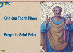 Kinh ông Thánh Phêrô. Prayer to Saint Peter.