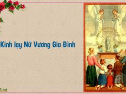 Kinh lạy Nữ Vương Gia Đình.