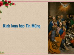 Kinh loan báo Tin Mừng.