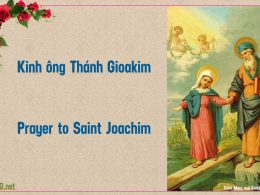 Kinh ông Thánh Gioakim. Prayers to Saint Joachim.