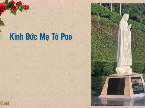 Kinh khấn Đức Mẹ Maria Tà Pao.