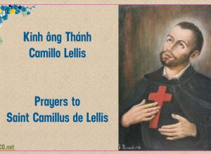 Kinh ông Thánh Camillo Lellis. Prayers to Saint Camillus de Lellis.