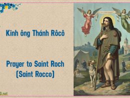Kinh cầu ông Thánh Rôcô. Prayer to Saint Roch (Saint Rocco).